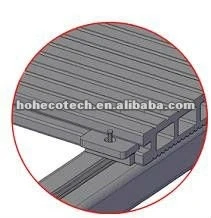Vendita calda! 100% riciclati wpc piano ( acqua prova, uv resistenza, resistenza rot e crack )