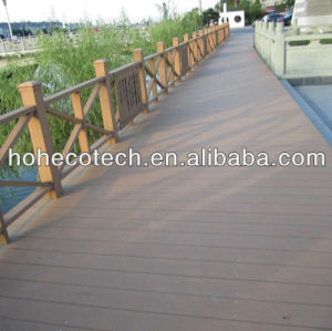 UV resistant Outdoor wpc co-extrusion decking wpc composite decking