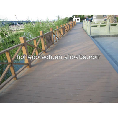 UV resistant Outdoor wpc co-extrusion decking wpc composite decking