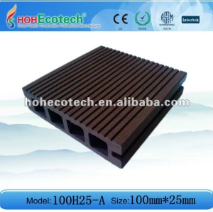 Vuoto piano decking di wpc/pavimento composito/piattaforma composita