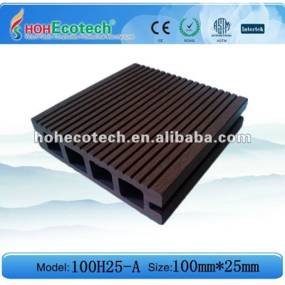 hollow wpc decking floor/composite floor/composite deck