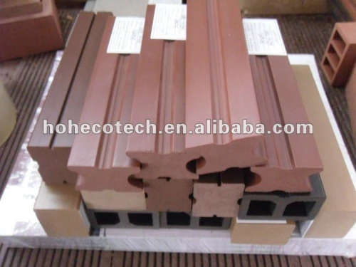 Legno composito di plastica wpc chiglia/per travetto decking fix