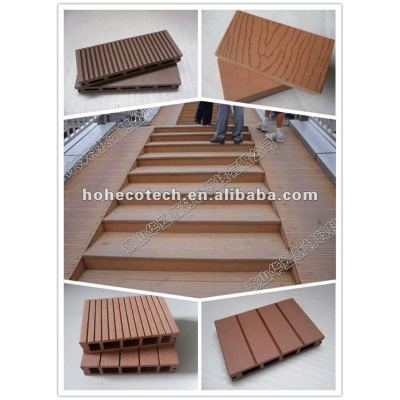 High strength waterproof wpc(plastic wood composite) decking floor