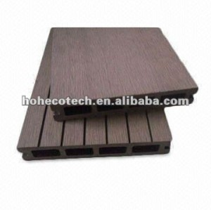 wood plastic composite flooring hollow wpc outside decking