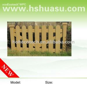 WPC hotsale garden fencing