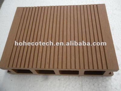 30mm thickness water proof and easy to assemble wpc hollow decking