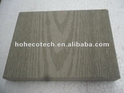 100% recycled wpc outdoor solid decking (wpc flooring/wpc wall panel/wpc leisure products)