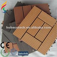 60%木+35% HDPE +5%の化学薬品の添加物WPCのdeckingの床tiles/DIYのタイルの/bathroomのタイル