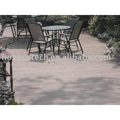 WPC(Wood Plastic Composites) Flooring For outdoors cafe using