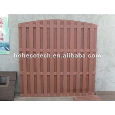 Cedar color WPC fencing panels/fence boards