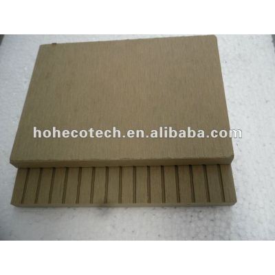 100% recycled wpc outdoor solid flooring (wpc decking/wpc wall panel/wpc leisure products)