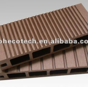 Crepa durevole e resistente rot, anti - uv vuoto wpc decking esterno