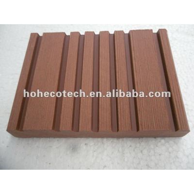 100% recycled wpc outdoor solid flooring (wpc decking/wpc wall panel/wpc leisure products)