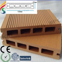生態学的な木製のプラスチック屋外のdecking