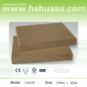 bois plastique composite decking