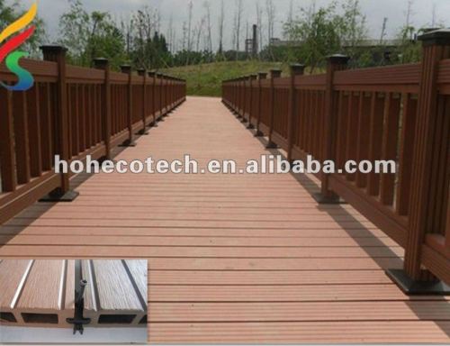 Natural wood looking Plastic Lumber WPC Decking/flooring