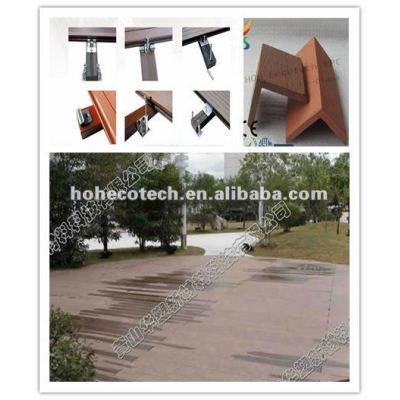 Easy installing WPC composite decking timber