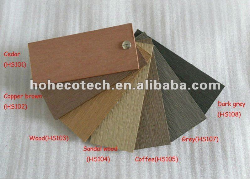 High Recycle wood grain wpc composite decking/flooring