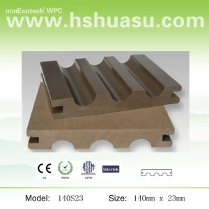 wood plastic composite decking