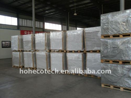 Pallet package of construction material WPC wood plastic composite decking/flooring wpc decking
