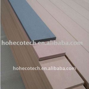 WPC ! decking extérieur du plancher WPC/bois de construction en bois composé Bois-Plastique de plancher (CE, ROHS, ASTM, Intertek)