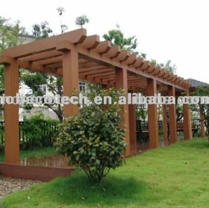 OUTDOOR Waterproof wpc sliding pergola