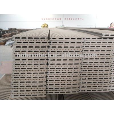 passed the ISO9001 and ISO14001 QUALity WARRANTY Wood-Plastic Composites WPC Decking board