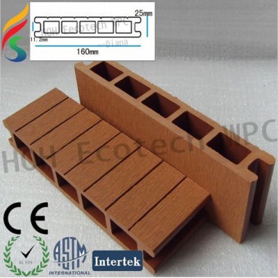 Wood Plastic Composite WPC pontoon decking /floating pontoon