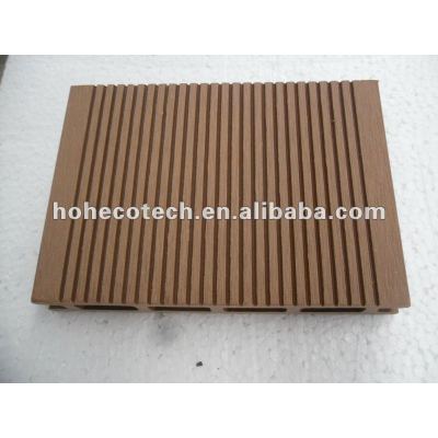 100% recycled wpc outdoor hollow flooring (wpc decking/wpc wall panel/wpc leisure products)