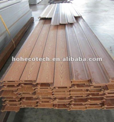 Wall decorating board WPC Cladding Panel,exterior plastic wall cladding, siding panel