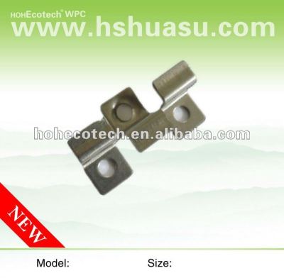 Stainless clip for WPC decking floor/composite deck