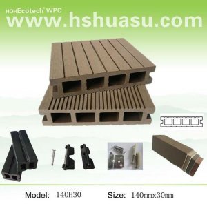 synthetische woodlike holz decking