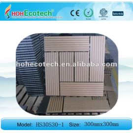(CE, ROHS, ASTM,ISO9001,ISO14001, Intertek)WPC outdoor floor tile