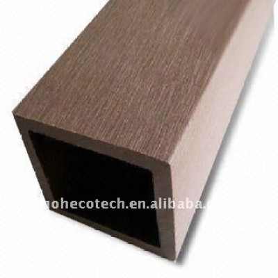 120*120mm Hollow lighter design WPC POST CUSTOM-LENGTH deck railing /stair railings