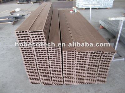 Synthetic wood plastic composite floor