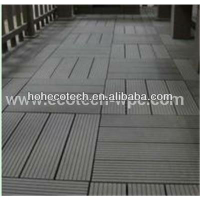 Easy Install (wood pastic composite) decking/WPC decking tiles for Corridor