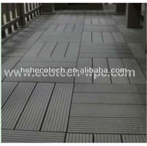 Easy Install (wood pastic composite) decking/WPC decking tiles for Corridor
