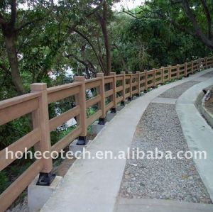 Weatherproof WPC composite fencing/railing outdoor railing WPC fence composite railing