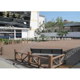Waterproof Anti-slip/ resistance to rot and crack WPC decking Building Material/outdoor ground