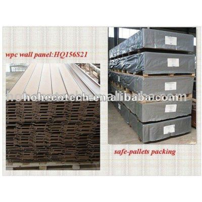 Huasu good design anti-UV water-proof wpc wall cladding (CE ROHS)