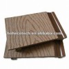 Wall decorating board WPC Cladding Panel,exterior plastic wall cladding, siding panel
