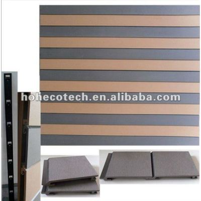 Wood looking wpc composite wall cladding