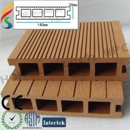 Hollow WPC Outdoor Decking (Grooved&amp;Tongued)