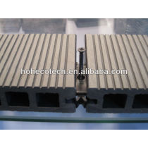 Grooved (Wood plastic composite) wpc decking/flooring plastic decking/wpc wood lumber