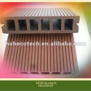 2012 Hollow wpc/ wood plastic composite wpc decking
