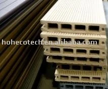 대중적인 wpc decking 또는 지면