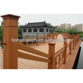 Veranda decking cedar,wooden bridge railing,wooden stair railing