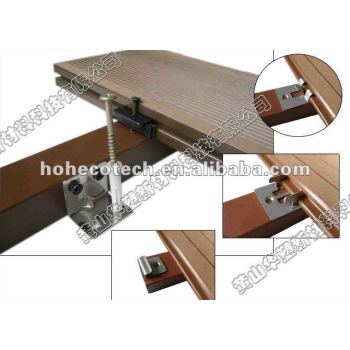WPC decking accesorries Clip and screws End fastener clip Composite wood timber WPC Decking /flooring wpc composite