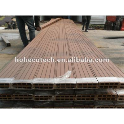 PE wpc composite marina decking/pontoon decking