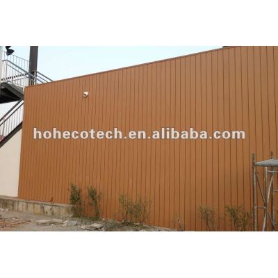 Wood looking eco-friendly composite wall siding